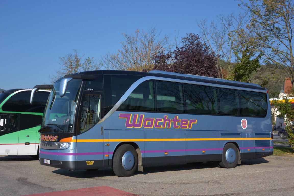 Setra 411 HD von Wachter Reisen aus �sterreich 09/2017 in Krems.