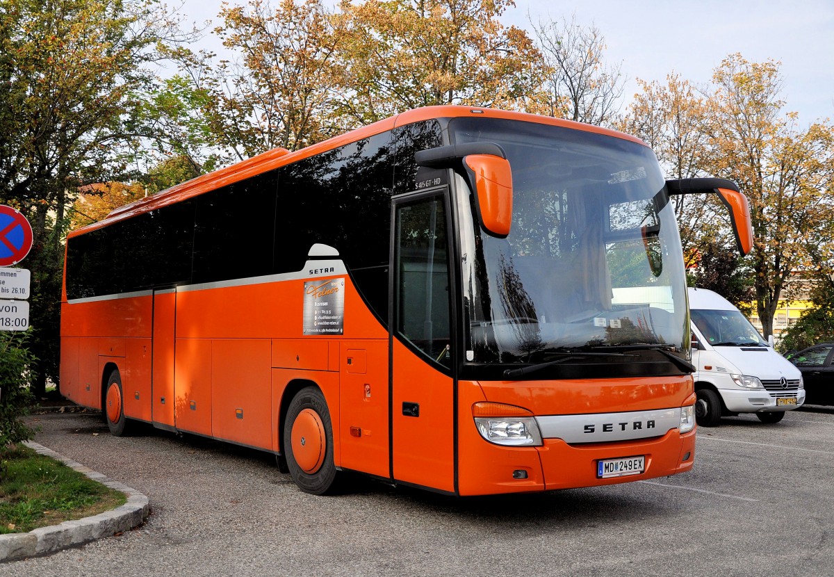SETRA 415 GT-HD von FELNER Busreisen / �sterreich im September 2013 in Krems.