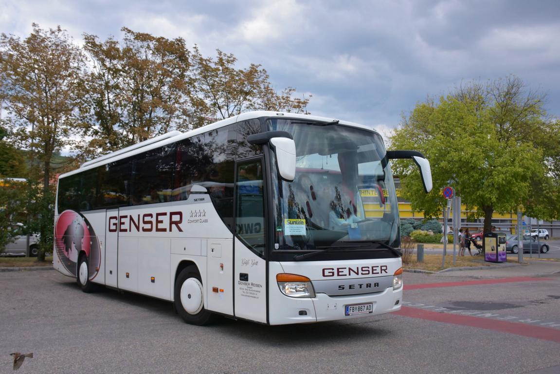 Setra 415 GT-HD von GENSER Reisen aus �sterreich 2017 in Krems.