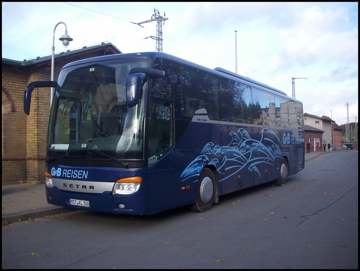 Setra 415 GT-HD von GFB-Reisen aus Deutschland in Bergen.