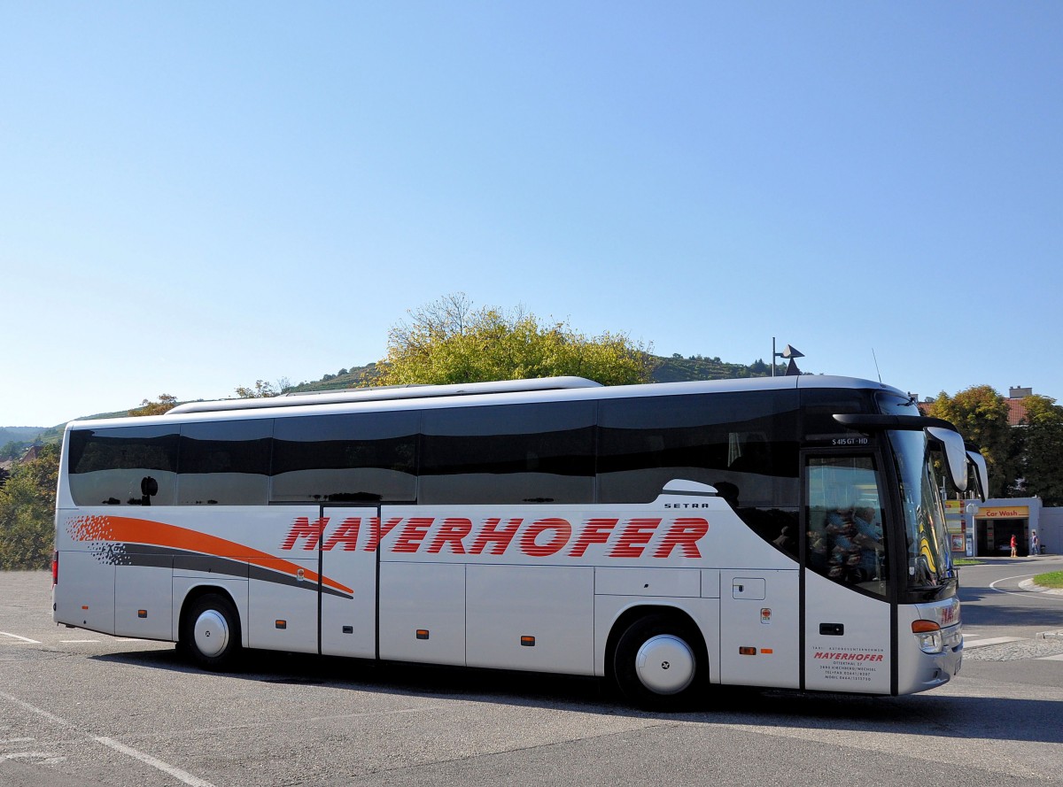 SETRA 415 GT-HD von MEYERHOFER Reisen / �sterreich im September 2013 in Krems.