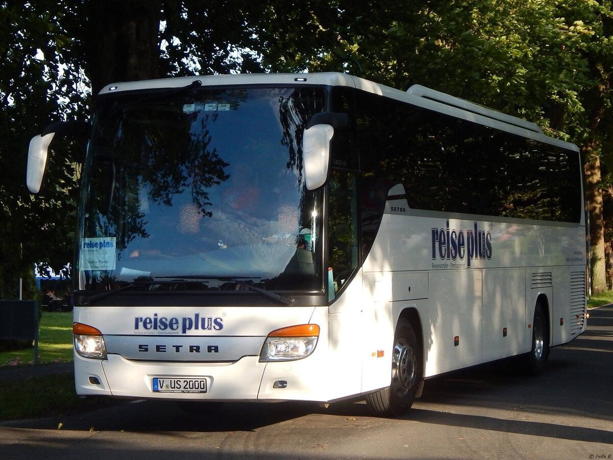 Setra 415 GT-HD von Reise Plus aus Deutschland in Ralswiek.