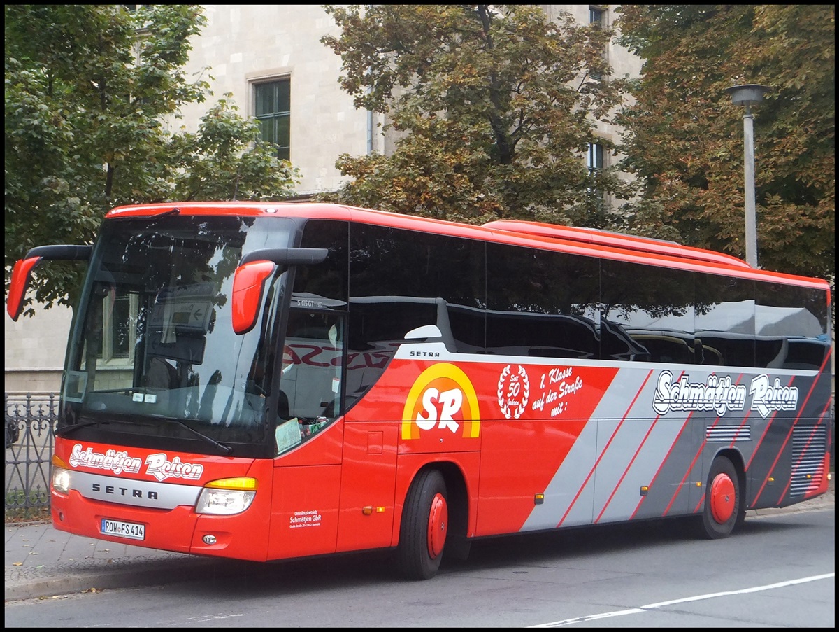 Setra 415 GT-HD von Schm�tjen Reisen aus Deutschland in Erfurt.