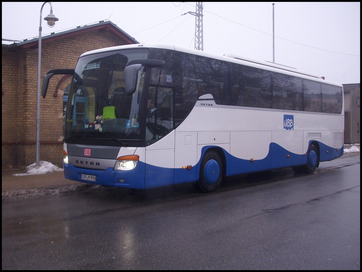 Setra 415 GT-HD von der Usedomer B�derbahn in Bergen.  
