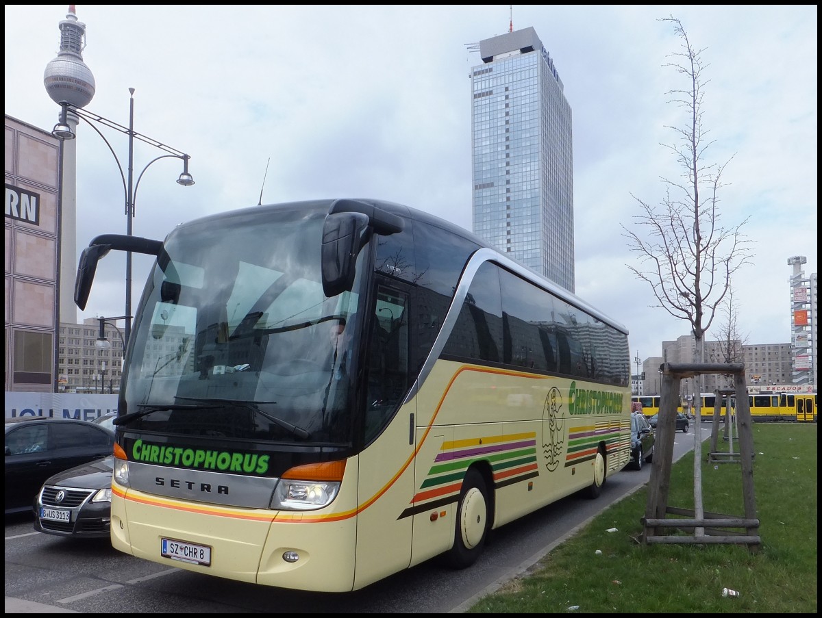 Setra 415 HD von Christophorus aus �sterreich in Berlin.