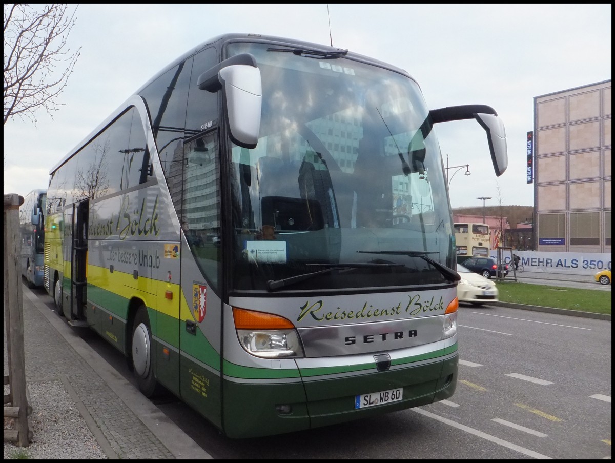 Setra 415 HDH vom Reisedienst B�lck aus Deutschland in Berlin.