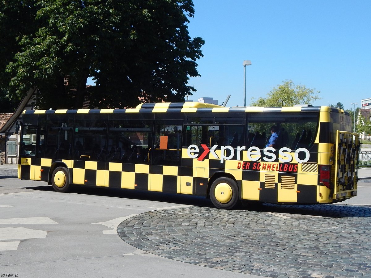 Setra 415 LE Business der Reutlinger Stadtverkehrsgesellschaft in Reutlingen.