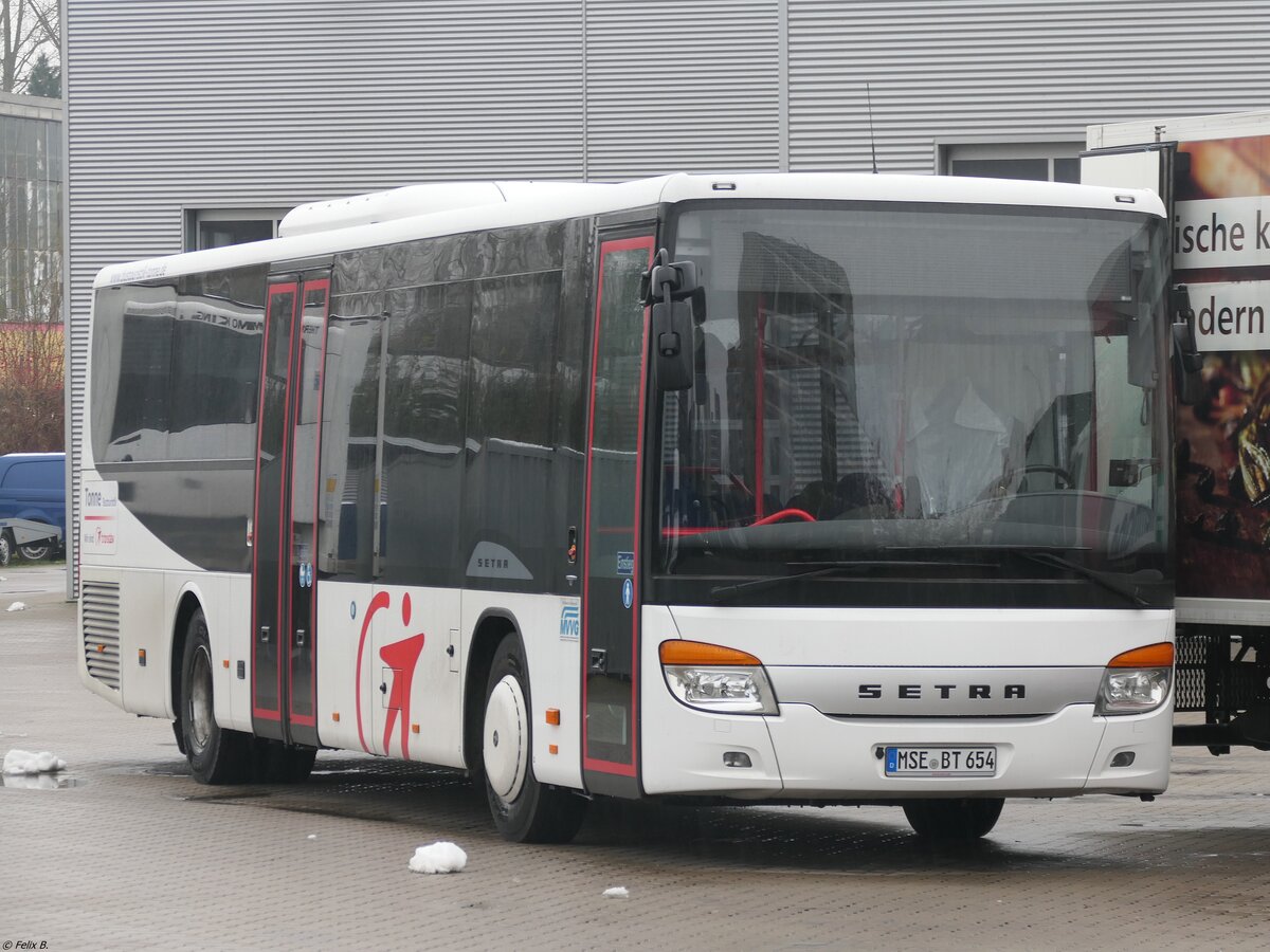 Setra 415 LE Business von Tonne aus Deutschland in Neubrandenburg. 