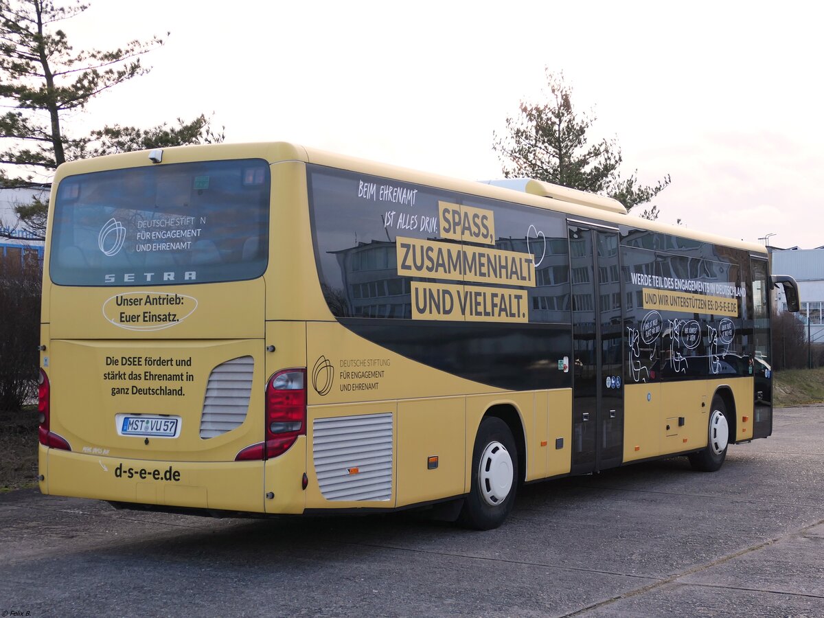 Setra 415 LE Business von Unger aus Deutschland in Neubrandenburg.