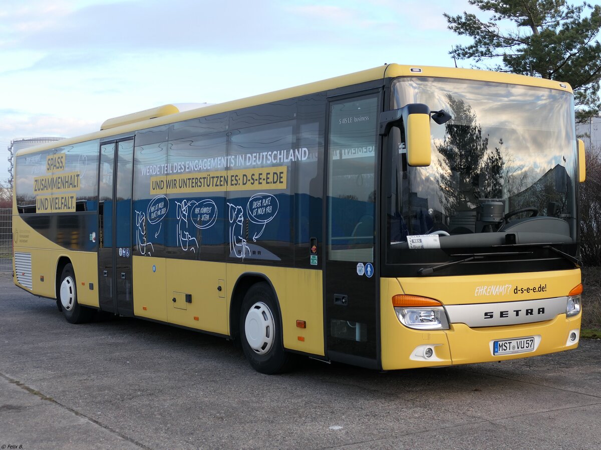 Setra 415 LE Business von Unger aus Deutschland in Neubrandenburg.