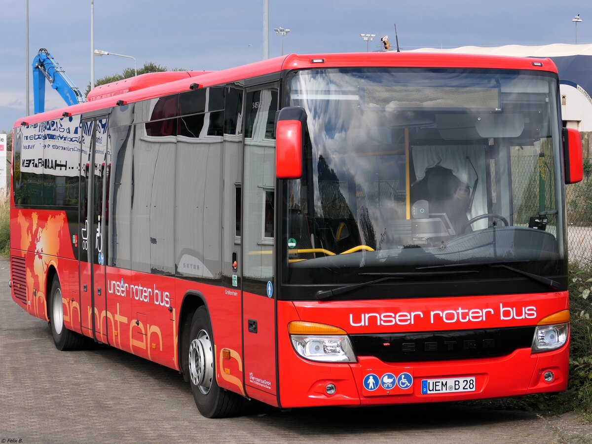 Setra 415 LE Business von URB aus Deutschland in Ueckermünde.