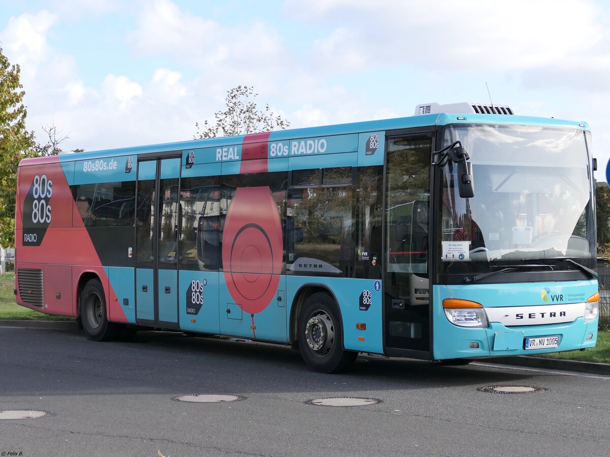 Setra 415 LE Business der VVR in Sassnitz. 