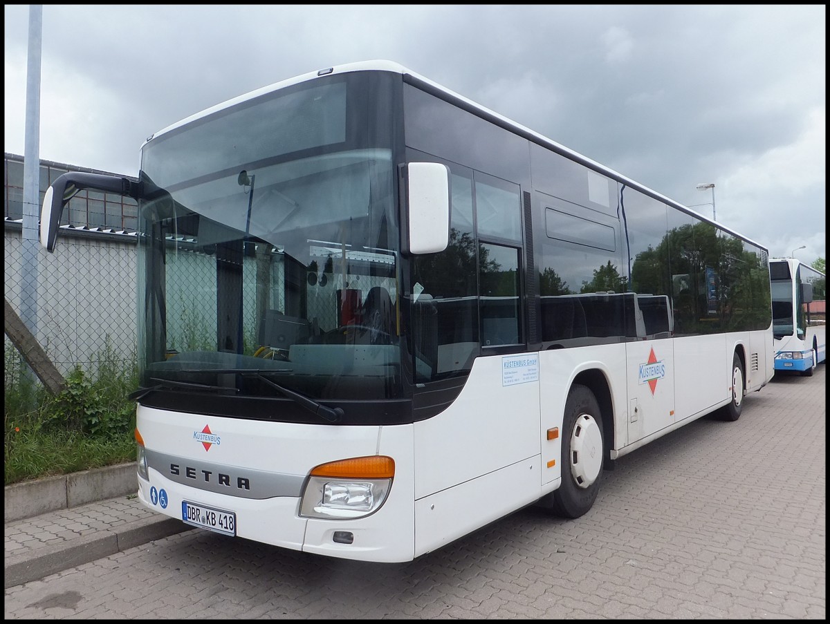 Setra 415 NF von K�stenbus in Rostock.