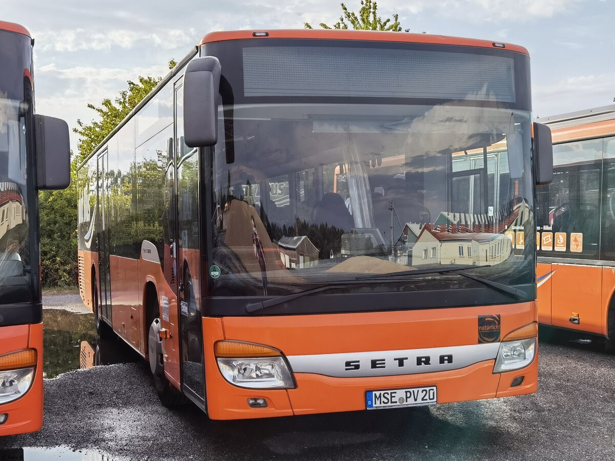 Setra 415 NF der MVVG in Röbel.