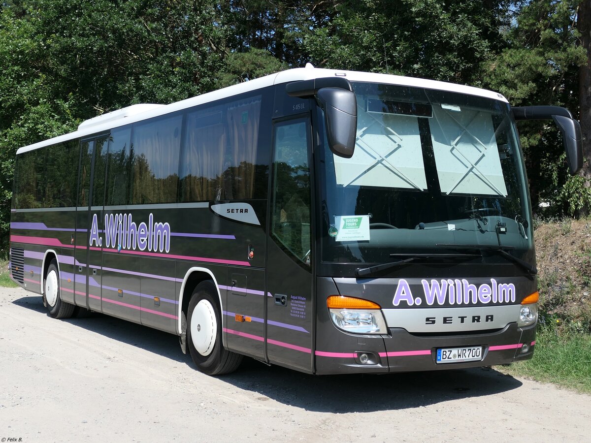 Setra 415 UL von A. Wilhelm aus Deutschland in Binz.