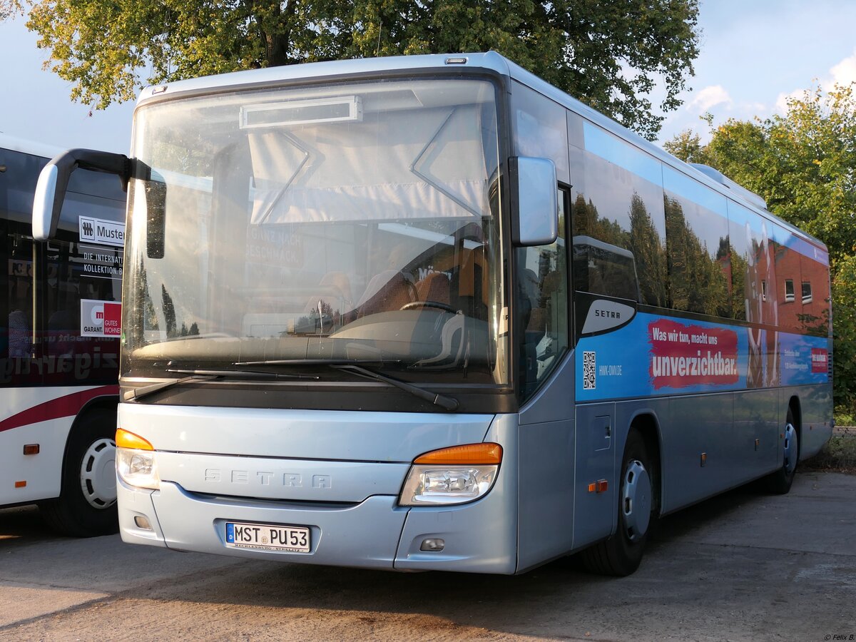 Setra 415 UL von Unger aus Deutschland in Mirow.