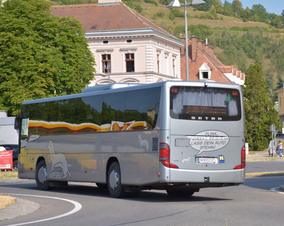 Setra 415 UL  Wieselbus  vom Land N.�. 06/2017 in Krems.