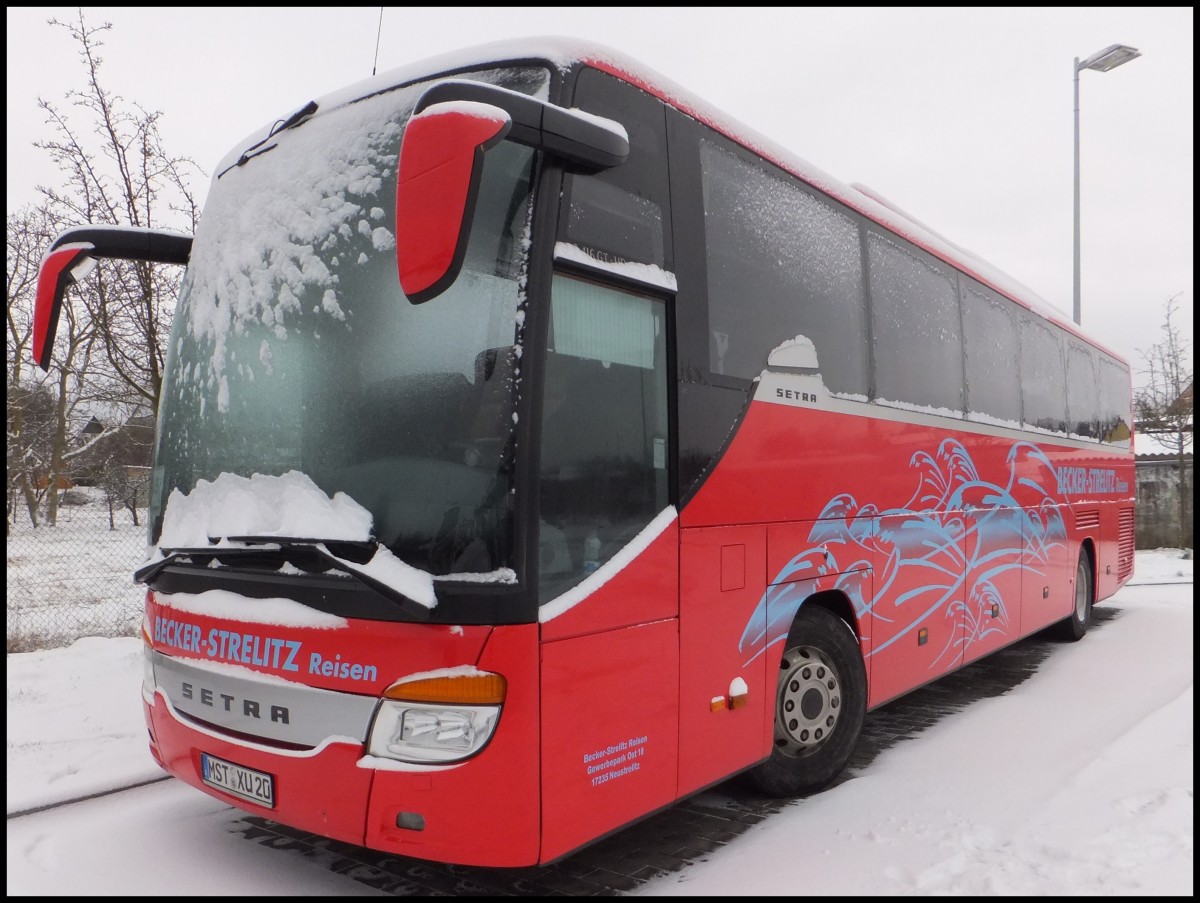 Setra 416 GT-HD von Becker-Strelitz Reisen aus Deutschland in Bergen.
