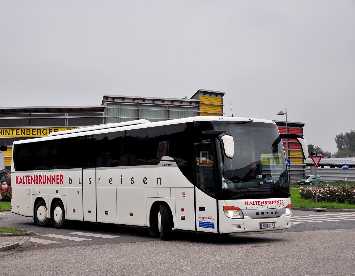 Setra 416 GT-HD von Kaltenbrunner Reisen aus �sterreich am 4.10.2014 in Krems.
