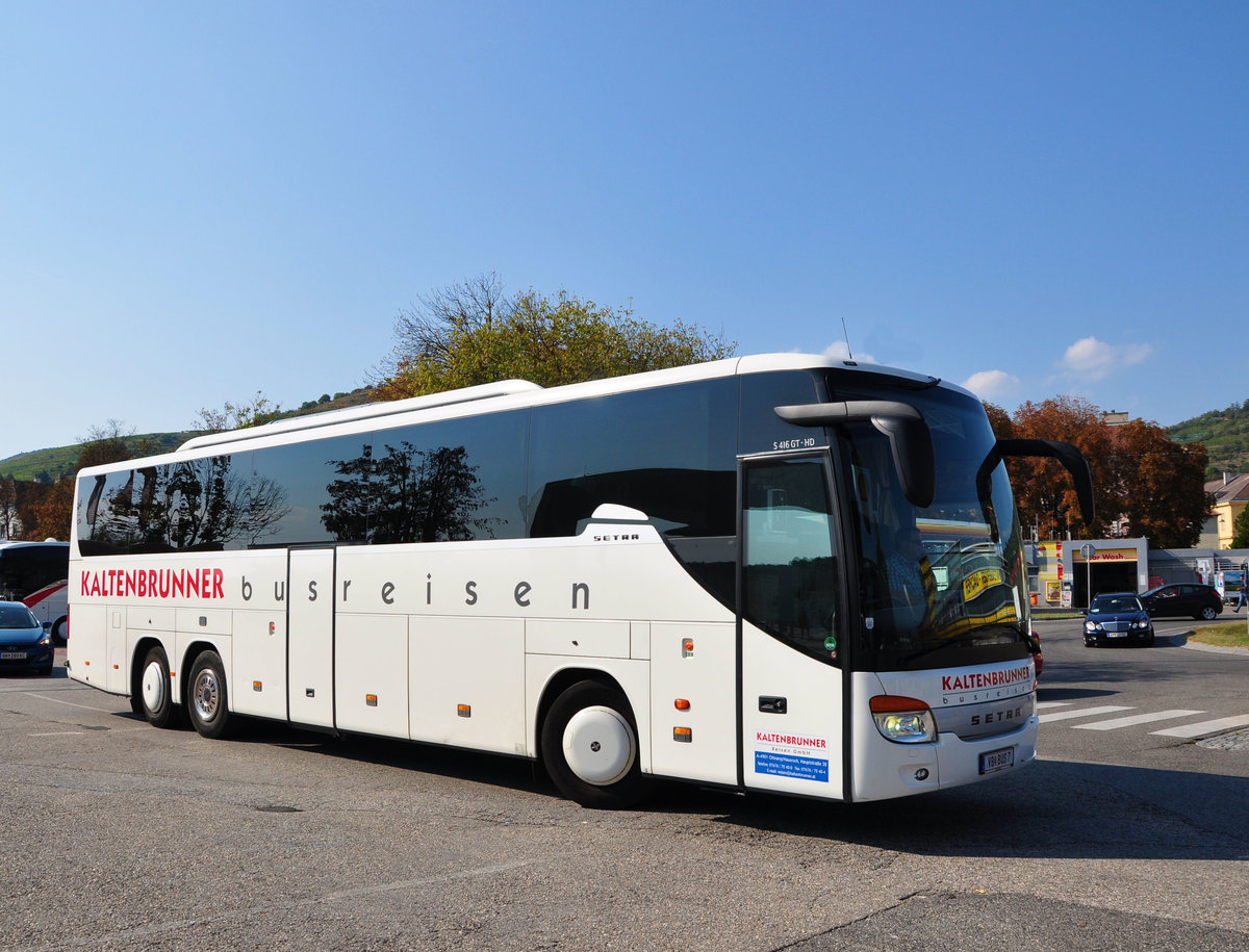 Setra 416 GT-HD von Kaltenbrunner Reisen aus �sterreich in Krems.