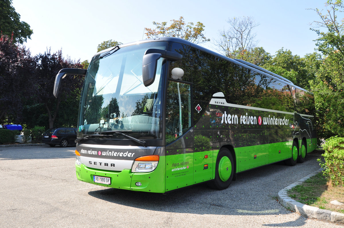Setra 416 GT-HD von Stern Reisen Wintereder aus �sterreich in Krems.