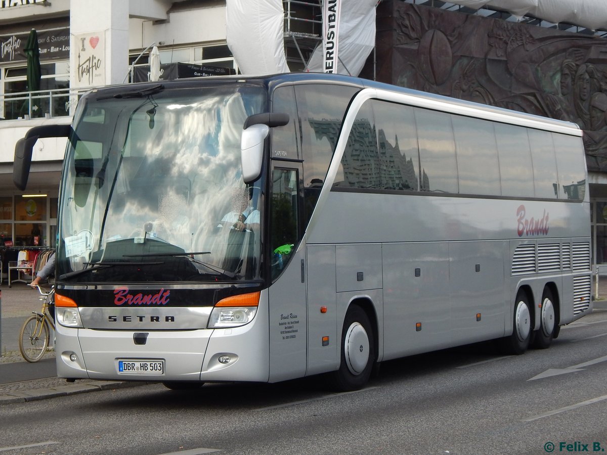 Setra 416 HDH von Brandt aus Deutschland in Berlin.