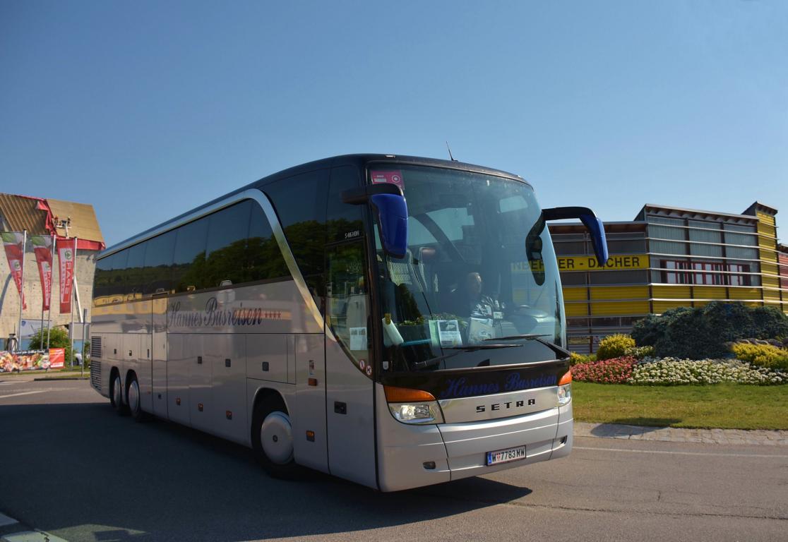 Setra 416 HDH von Hannes Busreisen aus �sterreich im Mai 2018 in Krems.