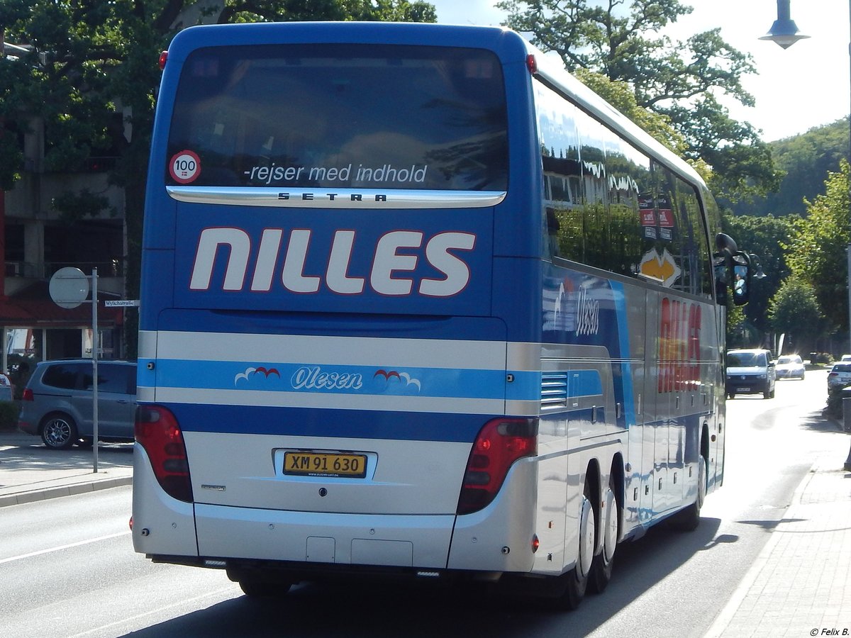 Setra 416 HDH von Olesen/Nilles aus D�nemark in Binz.