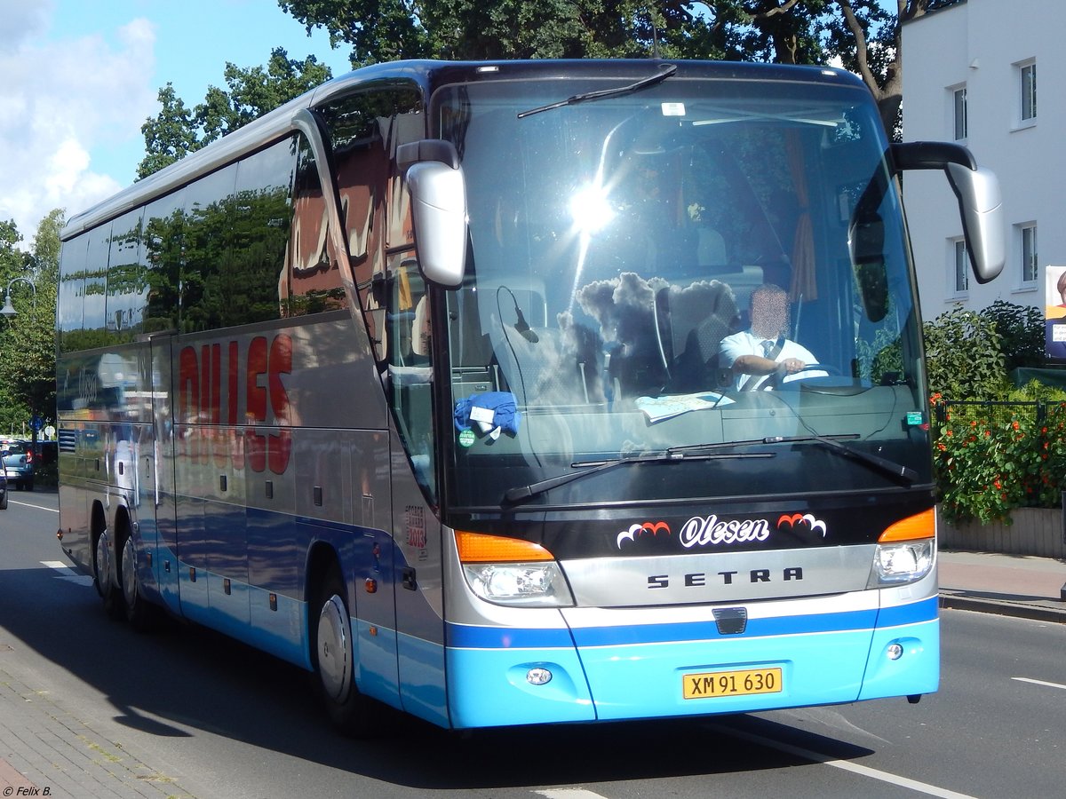 Setra 416 HDH von Olesen/Nilles aus D�nemark in Binz.