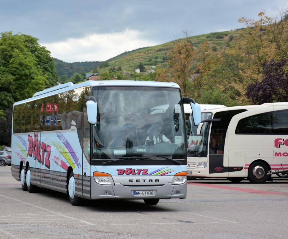 Setra 417 GT- HD von B�ltz Reisen aus der BRD 07/2017 in Krems.