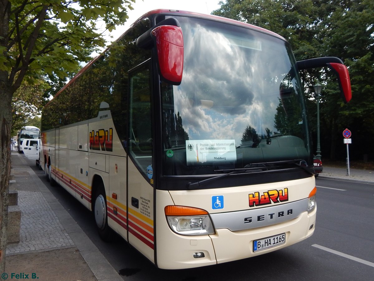 Setra 417 GT-HD von Haru aus Deutschland in Berlin.