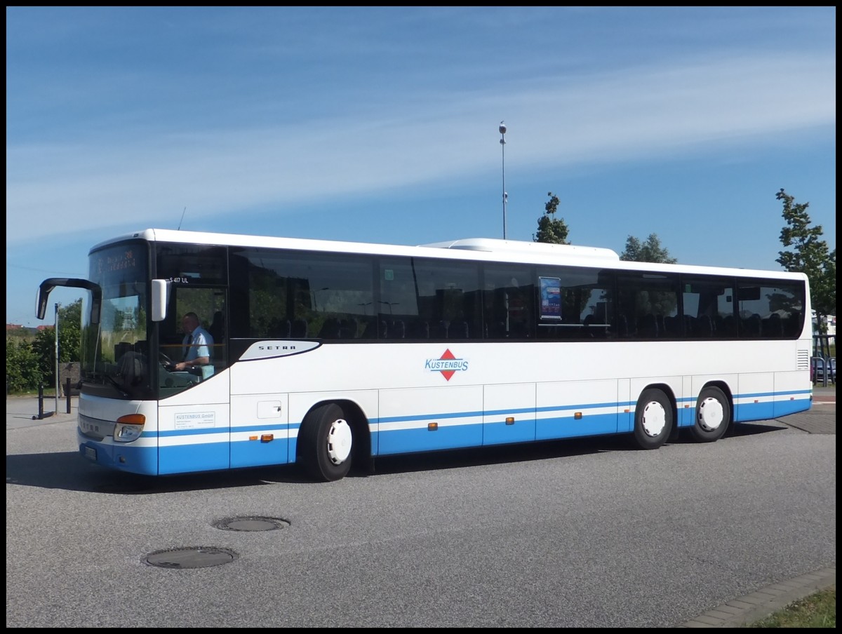 Setra 417 UL der K�stenbus GmbH in Rostock.