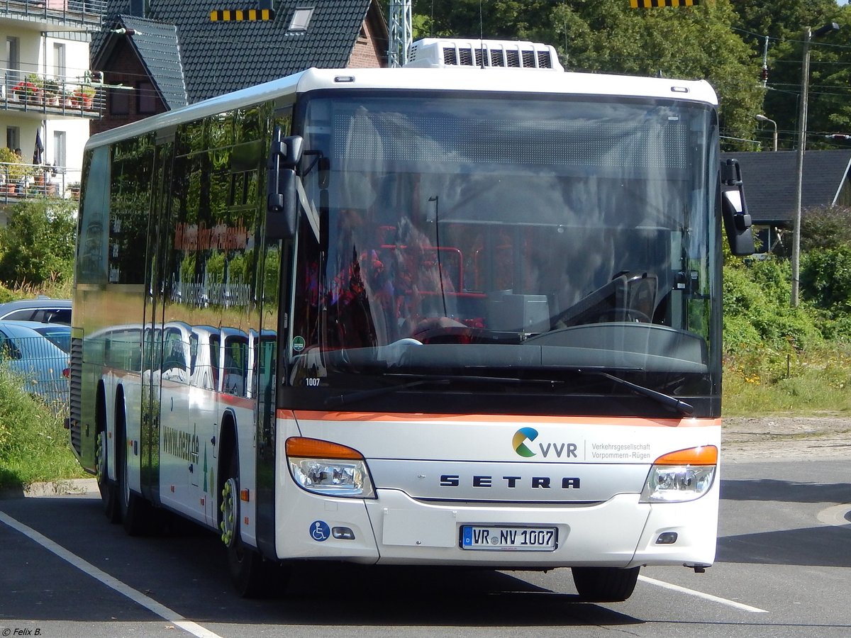 Setra 418 LE Business der VVR in Sassnitz.