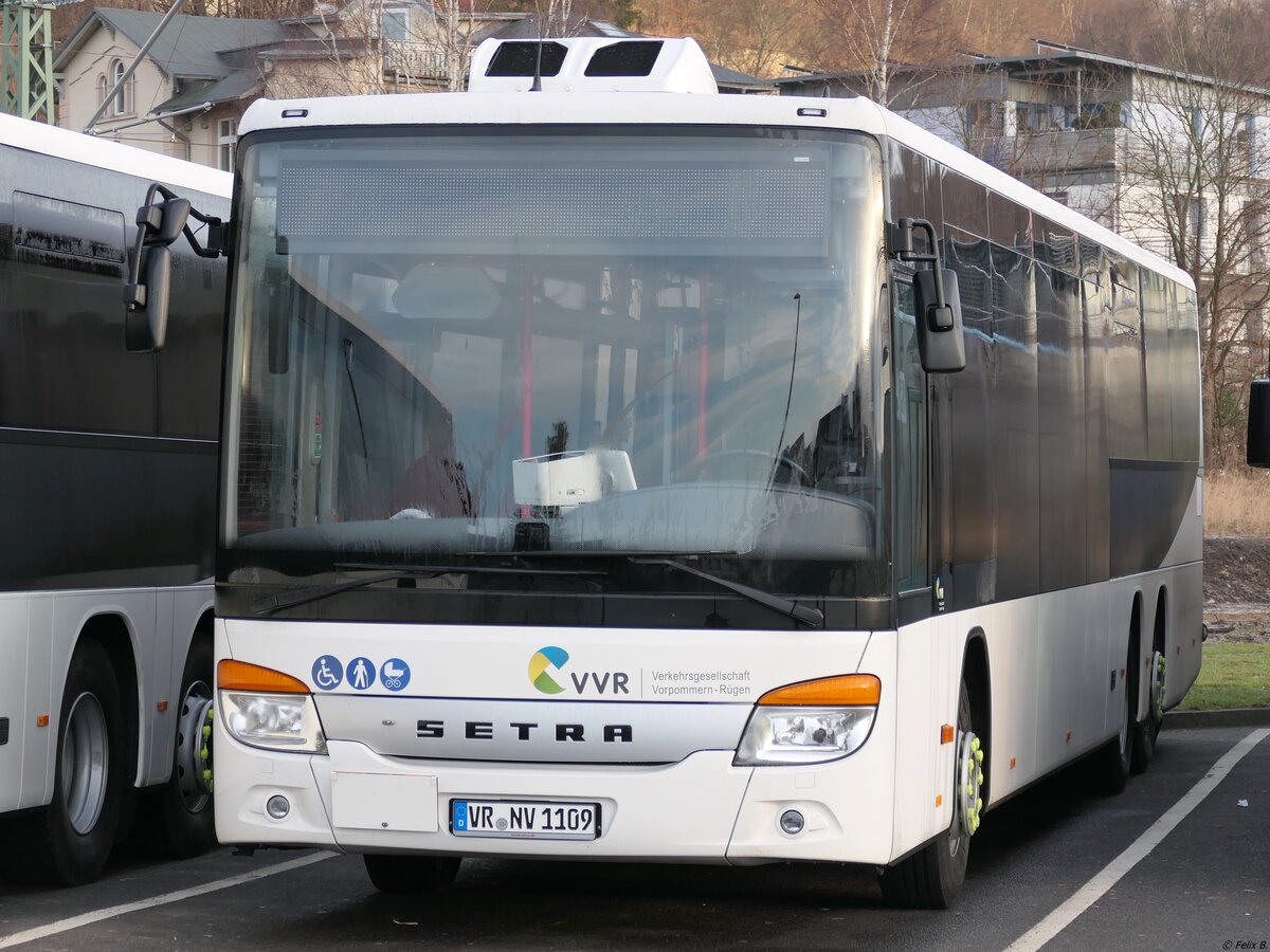 Setra 418 LE Business der VVR in Sassnitz.