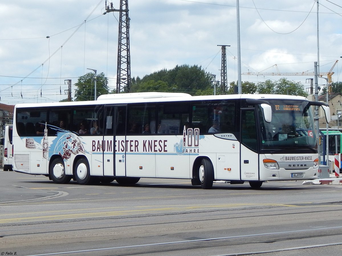 Setra 419 UL von Baumeister-Knese aus Deutschland in Ulm.