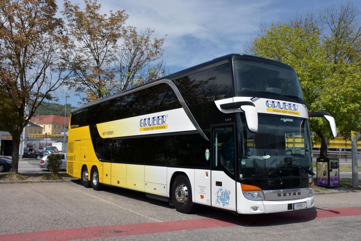 Setra 431 DT von Gruber Reisen aus �sterreich 2017 in Krems.