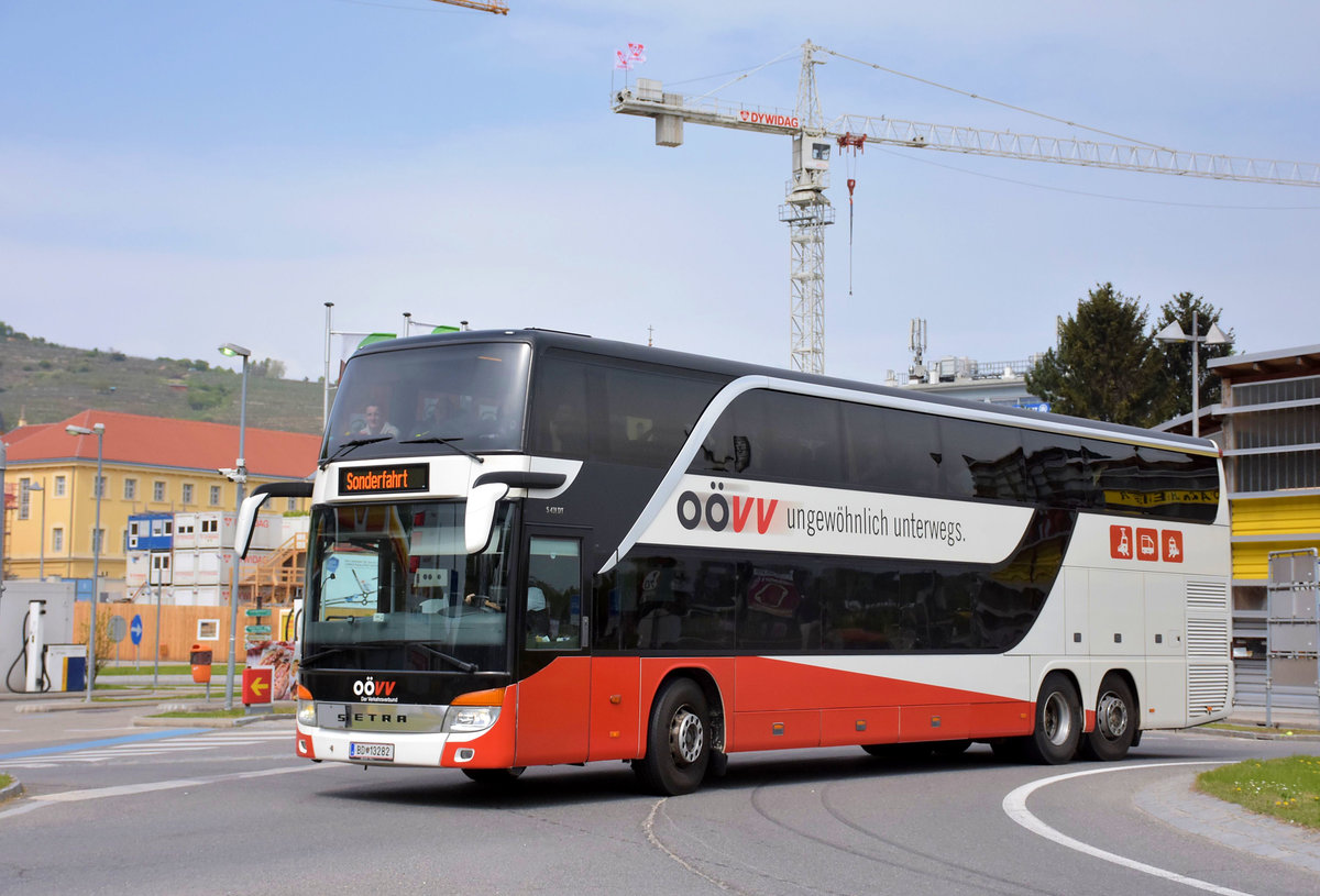 Setra 431 DT vom O�VV (Ober�sterreichischer Verkehrsverbund)in Krems.