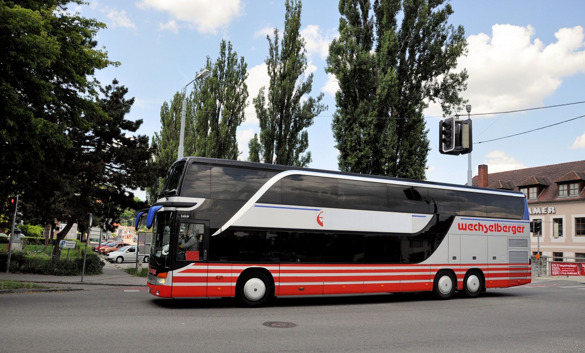 SETRA 431 DT von WECHSELBERGER Reisen / �sterreich im Juli 2013 in Krems unterwegs.