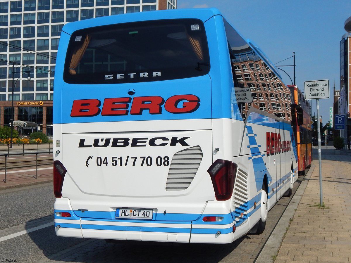 Setra 515 HD von Berg aus Deutschland in Rostock.