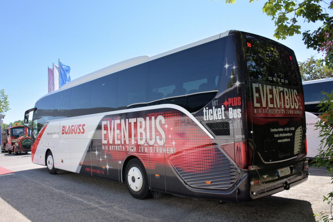 Setra 515 HD von Blaguss Reisen aus �sterreich in Krems.