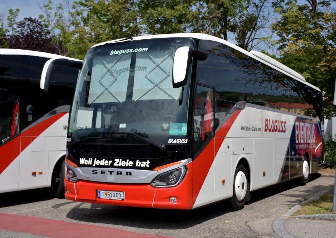 Setra 515 HD von Blaguss Reisen aus �sterreich.
