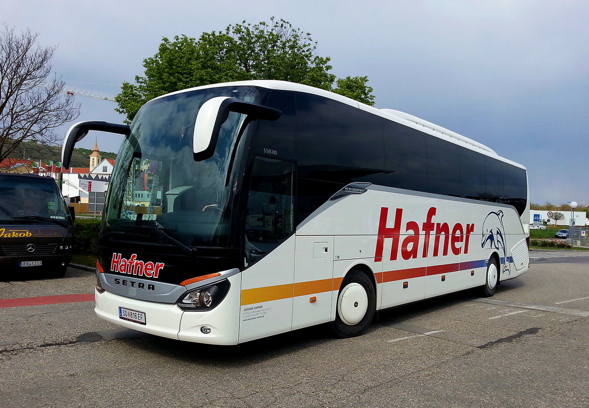 Setra 515 HD von Busreisen HAFNER aus �sterreich in Krems.