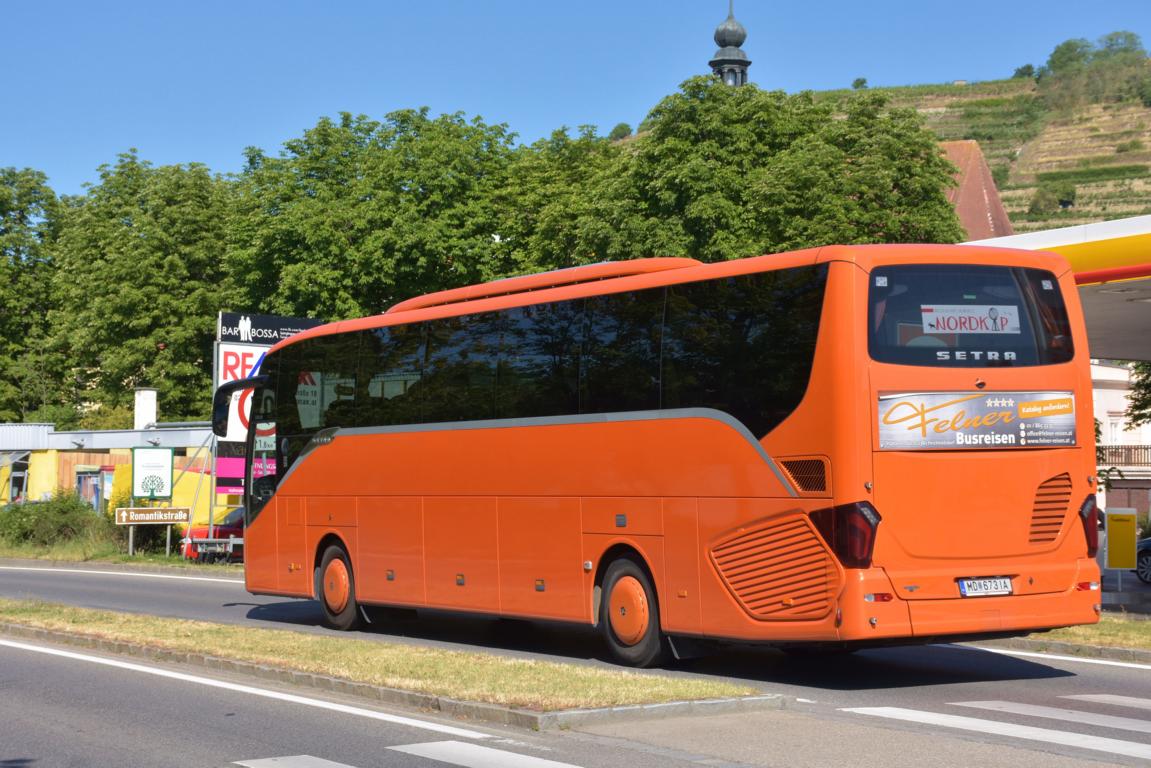 Setra 515 HD von Fellner Busreisen aus �sterreich 2017 in Krems.