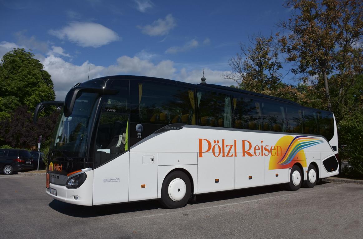 Setra 515 HD von P�lzl Reisen aus �sterreich 06/2017 in Krems.