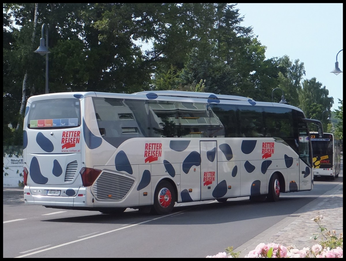 Setra 515 HD von Retter Reisen aus �sterreich in Binz.