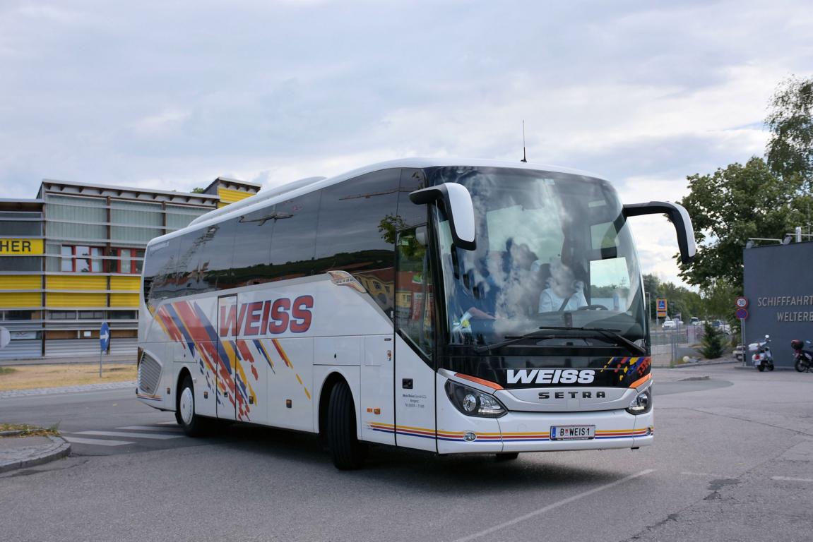 Setra 515 HD von Weiss Reisen aus �sterreich 07/2017 in Krems.