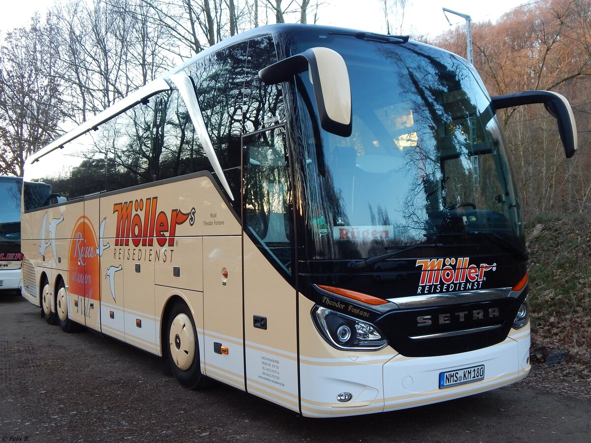 Setra 515 HDH von Möllers Reisedienst aus Deutschland in Binz.