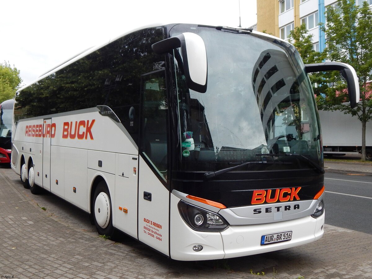 Setra 516 HD von Buck's Reisen aus Deutschland in Neubrandenburg. 