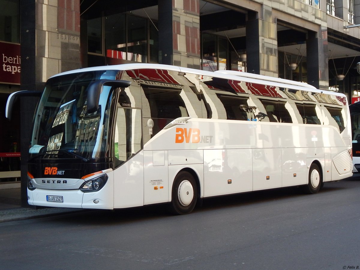 Setra 516 HD von BVB.net aus Deutschland in Berlin.