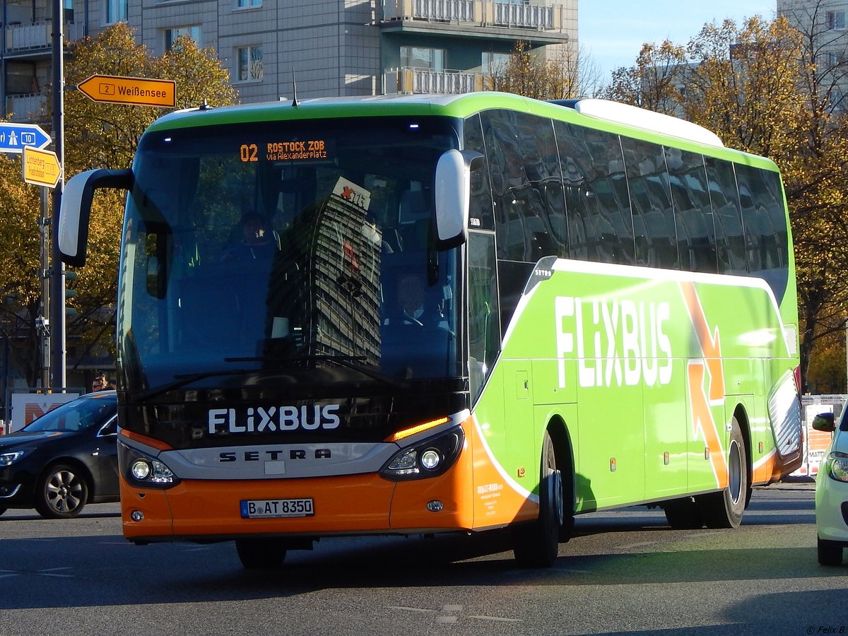 Setra 516 HD von Flixbus/BusArt aus Deutschland in Berlin.